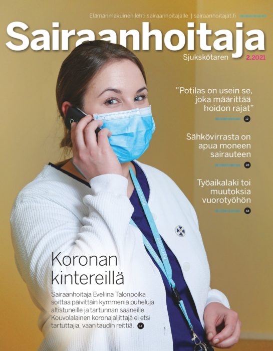 Kansi - 2/2021 - Sairaanhoitaja-digilehti